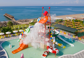 KIDS POOL WITH SLIDES